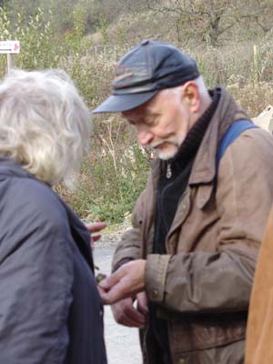 Fotos von der Rotweinwanderung 2002
